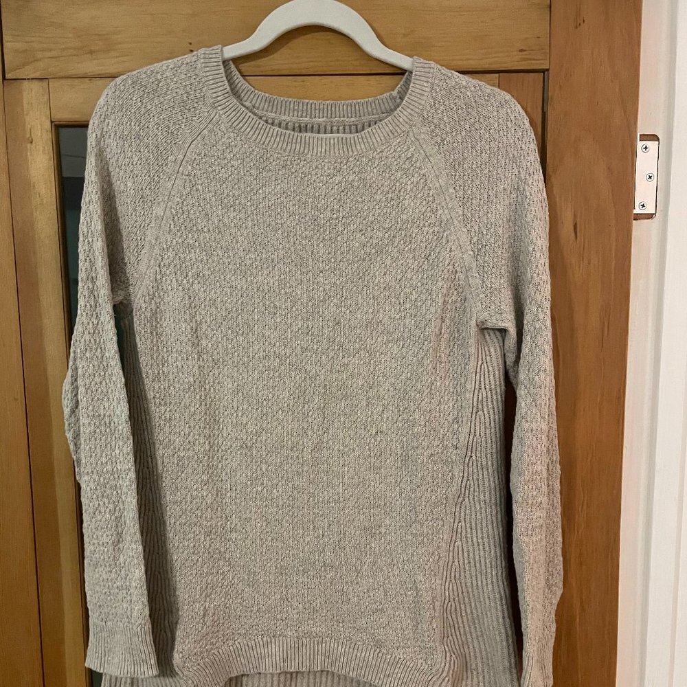 Speckled Beige LOFT Sweater